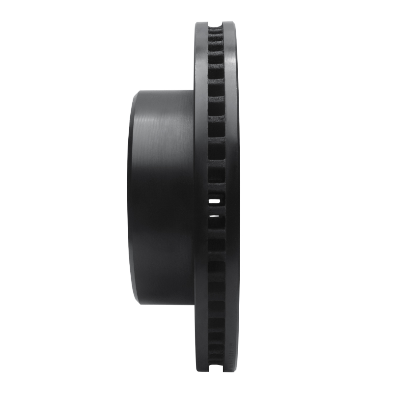 Dodge Ram 2500 Brake Rotor (1) - Front Right - R1 Concepts - Drilled & Slotted - Black - `09-`25